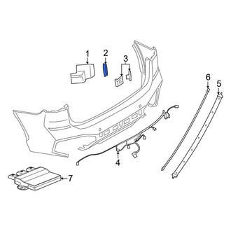 BMW OE - Rear Parking Aid Sensor Seal