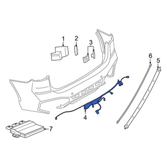 BMW OE - Rear Parking Aid System Wiring Harness