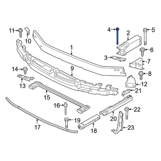 BMW OE - Bumper Impact Bar Bolt