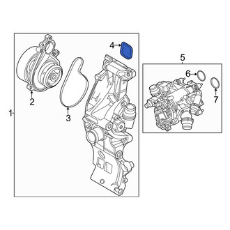 BMW OE - Engine Water Pump Gasket