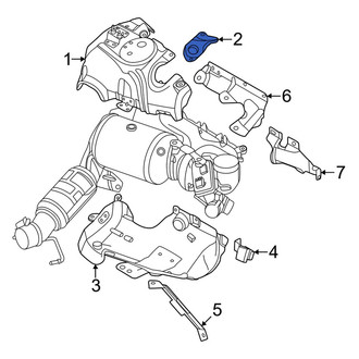 BMW OE - Oxygen Sensor Wire Guide