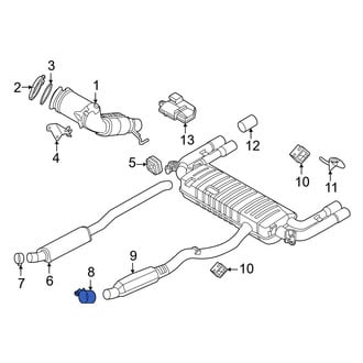 BMW OE - Rear Exhaust Muffler Clamp