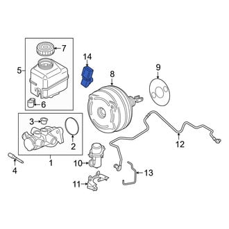 BMW OE - Power Brake Booster Vacuum Sensor