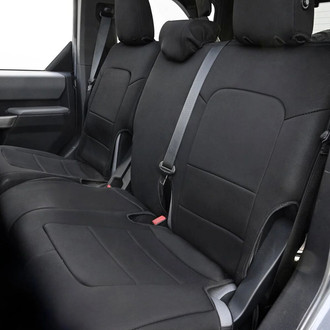 Body Armor 4x4® - Neoprene 2nd Row Black Seat Covers