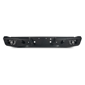 Body Armor 4x4® - Ambush Full Width Black Powder Coated Rear HD Bumper