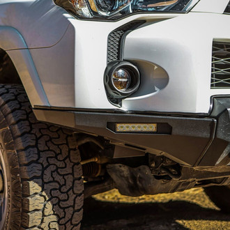 Body Armor 4x4® - Hiline Black Powder Coated Bumper Wings