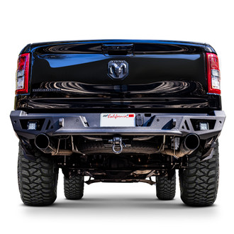 Body Armor 4x4® - Ambush Full Width Black Powder Coated Rear HD Bumper