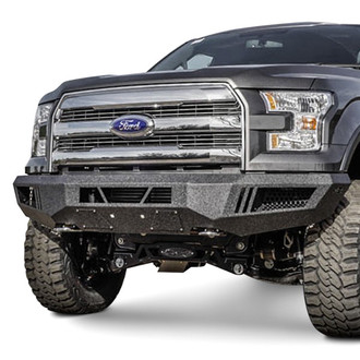 Body Armor 4x4® - ECO-Series Full Width Black Front HD Bumper