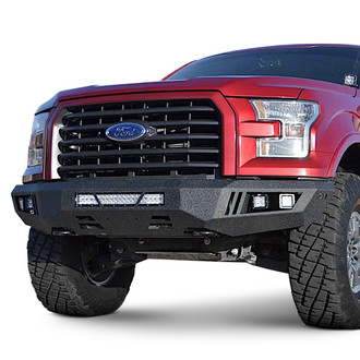 Body Armor 4x4® - ECO-Series Full Width Black Front HD Bumper