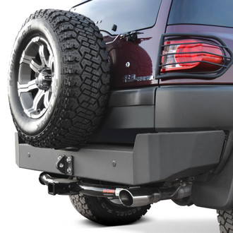 Body Armor 4x4® - Full Width Black Rear HD Bumper