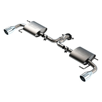 Borla® - Touring™ 304 SS Axle-Back Exhaust System with Split Rear Exit