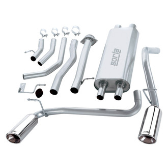 Borla® - Touring™ Stainless Steel Cat-Back Exhaust System with Split Rear Exit