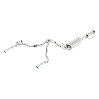 Borla® - Touring™ Stainless Steel Cat-Back Exhaust System with Split Rear Exit