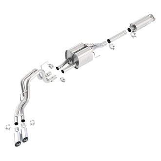 Borla® - Touring™ Stainless Steel Cat-Back Exhaust System with Dual Side Exit