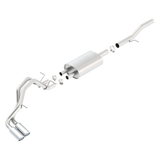 Borla® - Touring™ Stainless Steel Cat-Back Exhaust System with Dual Side Exit