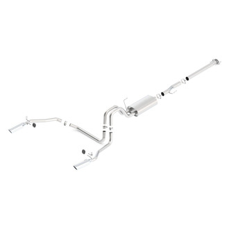 Borla® - Touring™ Stainless Steel Cat-Back Exhaust System with Split Rear Exit
