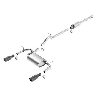 Borla® - Touring™ Stainless Steel Cat-Back Exhaust System with Split Rear Exit