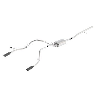 Borla® - ATAK™ Stainless Steel Cat-Back Exhaust System with Split Rear Exit