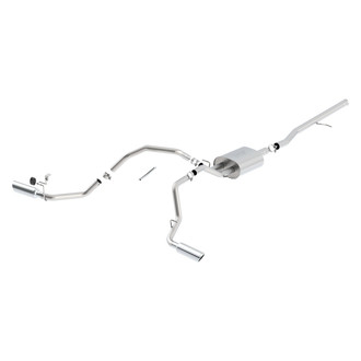 Borla® - Touring™ Stainless Steel Cat-Back Exhaust System with Split Side Exit