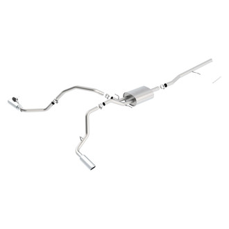 Borla® - S-Type™ Stainless Steel Cat-Back Exhaust System with Split Side Exit