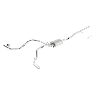 Borla® - ATAK™ Stainless Steel Cat-Back Exhaust System with Split Side Exit