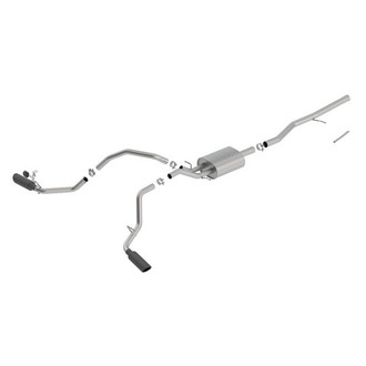 Borla® - ATAK™ Stainless Steel Cat-Back Exhaust System with Split Side Exit