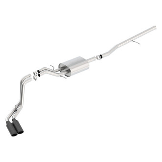 Borla® - S-Type™ Stainless Steel Cat-Back Exhaust System with Dual Side Exit