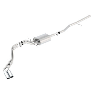 Borla® - S-Type™ Stainless Steel Cat-Back Exhaust System with Dual Side Exit