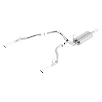 Borla® - Touring™ Stainless Steel Cat-Back Exhaust System with Split Rear Exit