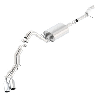 Borla® - Touring™ Stainless Steel Cat-Back Exhaust System with Dual Side Exit