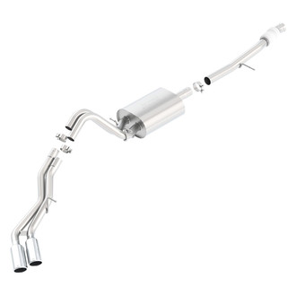 Borla® - Touring™ Stainless Steel Cat-Back Exhaust System with Dual Side Exit