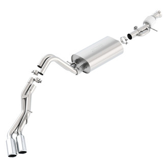 Borla® - Touring™ Stainless Steel Cat-Back Exhaust System with Dual Side Exit