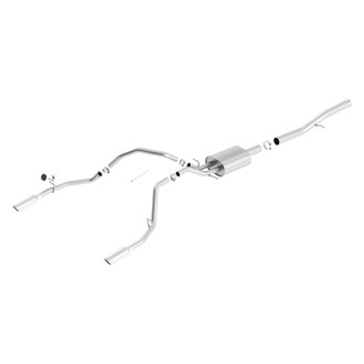 Borla® - ATAK™ Stainless Steel Cat-Back Exhaust System with Split Rear Exit