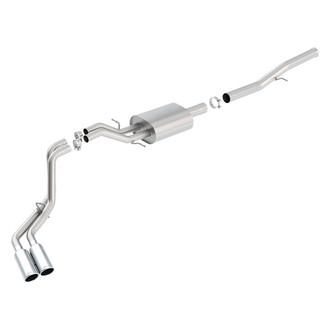 Borla® - S-Type™ Stainless Steel Cat-Back Exhaust System with Dual Side Exit