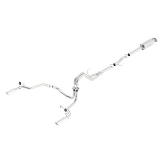 Borla® - ATAK™ Stainless Steel Cat-Back Exhaust System with Split Rear Exit