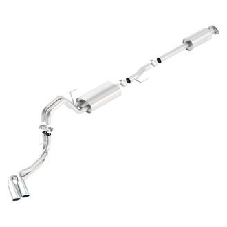 Borla® - Touring™ Stainless Steel Cat-Back Exhaust System with Dual Side Exit