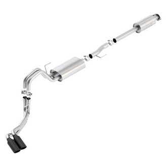 Borla® - S-Type™ Stainless Steel Cat-Back Exhaust System with Dual Side Exit