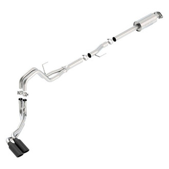 Borla® - ATAK™ Stainless Steel Cat-Back Exhaust System with Dual Side Exit