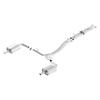 Borla® - S-Type™ Stainless Steel Cat-Back Exhaust System with Split Rear Exit
