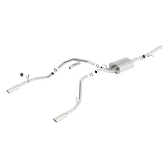 Borla® - ATAK™ Stainless Steel Cat-Back Exhaust System with Split Rear Exit