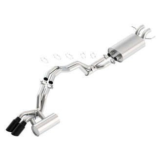 Borla® - Touring™ Stainless Steel Cat-Back Exhaust System with Dual Rear Exit
