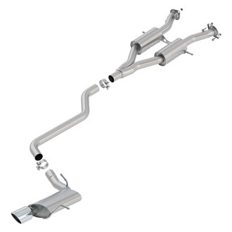 Borla® - S-Type™ Stainless Steel Cat-Back Exhaust System with Single Rear Exit
