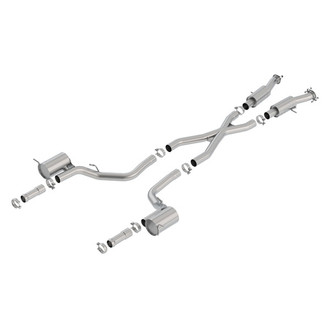 Borla® - ATAK™ Stainless Steel Cat-Back Exhaust System with Split Rear Exit