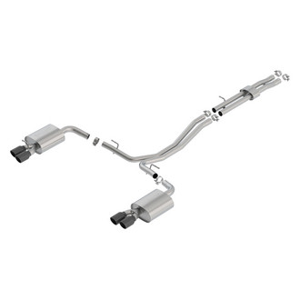 Borla® - S-Type™ Stainless Steel Cat-Back Exhaust System with Quad Rear Exit