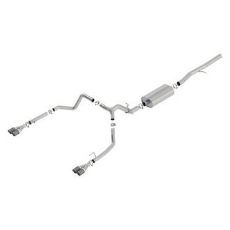 Borla® - Touring™ 304 SS Cat-Back Exhaust System with Quad Rear Exit