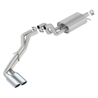 Borla® - S-Type™ 304 SS Cat-Back Exhaust System with Dual Side Exit