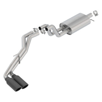 Borla® - S-Type™ 304 SS Cat-Back Exhaust System with Dual Side Exit