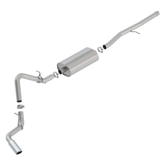 Borla® - Touring™ 304 SS Cat-Back Exhaust System with Single Side Exit