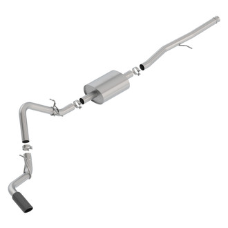 Borla® - S-Type™ 304 SS Cat-Back Exhaust System with Single Side Exit