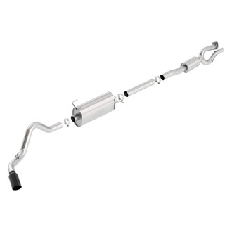 Borla® - S-Type™ 304 SS Cat-Back Exhaust System with Single Side Exit